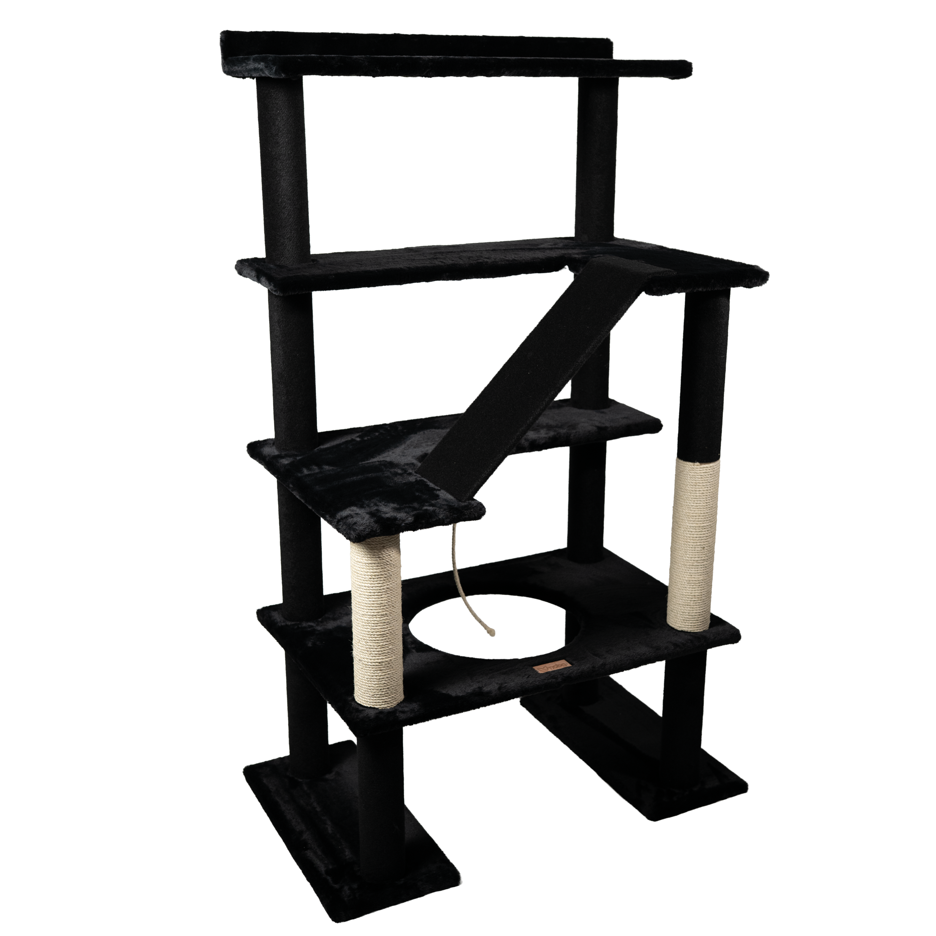 Arbre à chat Maine Coon 65 po – 5 niveaux