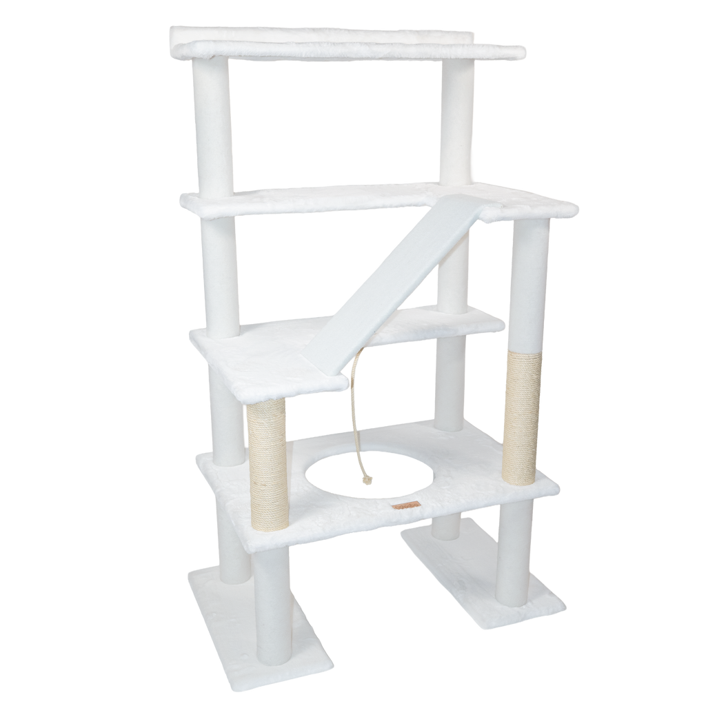 Arbre à chat Maine Coon 65 po – 5 niveaux