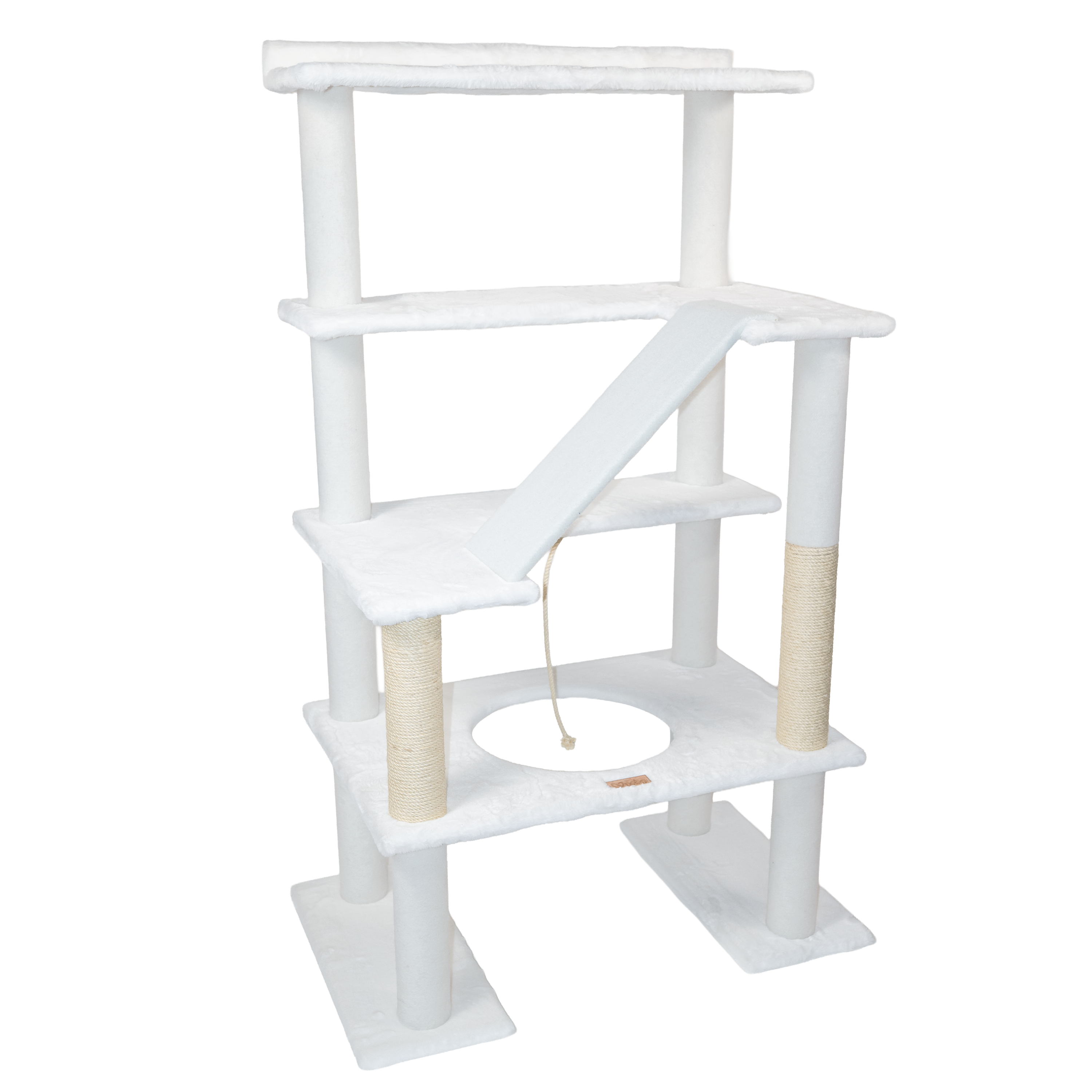 Arbre à chat Maine Coon 65 po – 5 niveaux