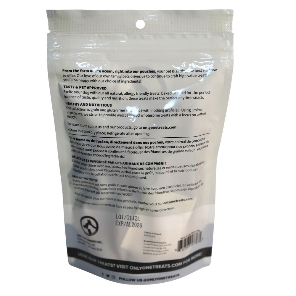 Bâtonnets de tripes au bison pour chiens – 70 g - PawNord