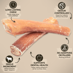 Bully stick Monster pour chien – 6 pouces | Bully Bunches - PawNord