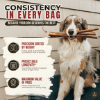 Bully stick épais pour chien – 6 pouces | Bully Bunches - PawNord