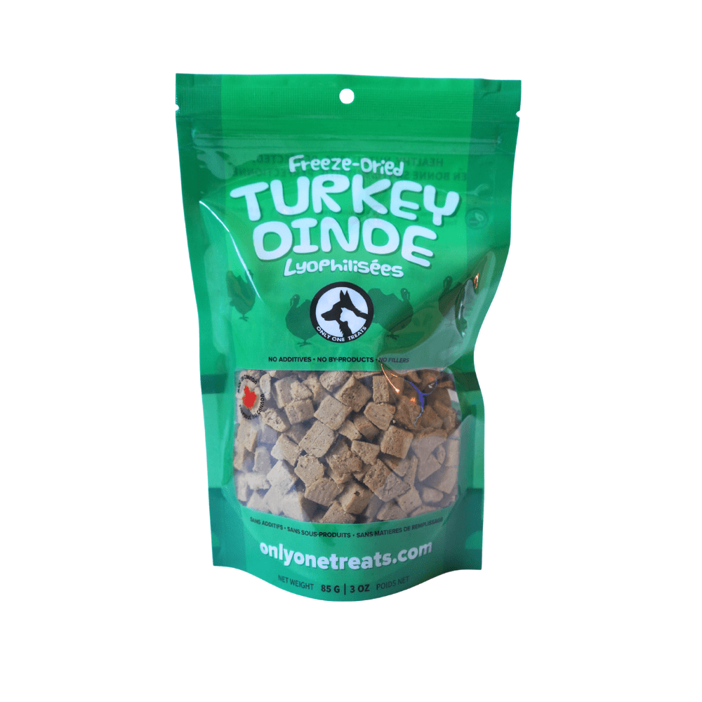 Dindon lyophilisé naturel pour chiens et chats – 85 g - PawNord
