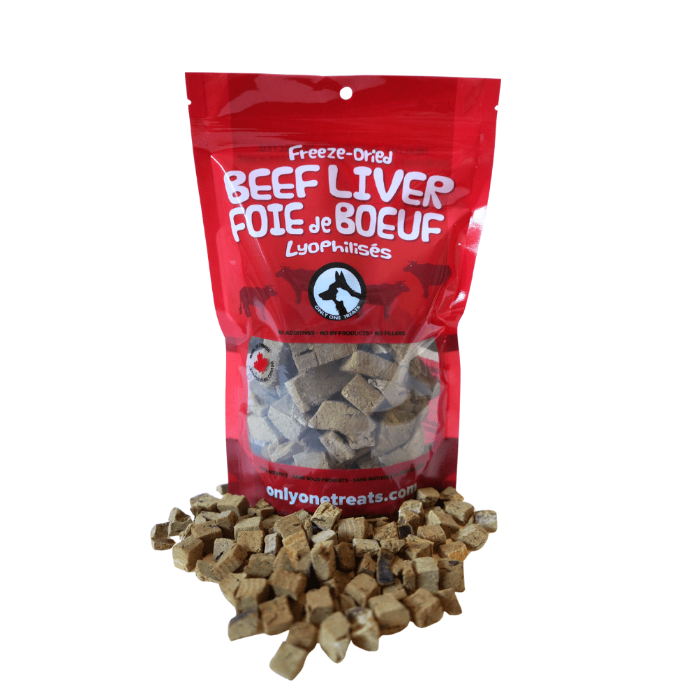 Foie de bœuf lyophilisé naturel pour chiens – 100 g - PawNord