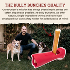 Bully stick épais pour chien – 6 pouces | Bully Bunches - PawNord