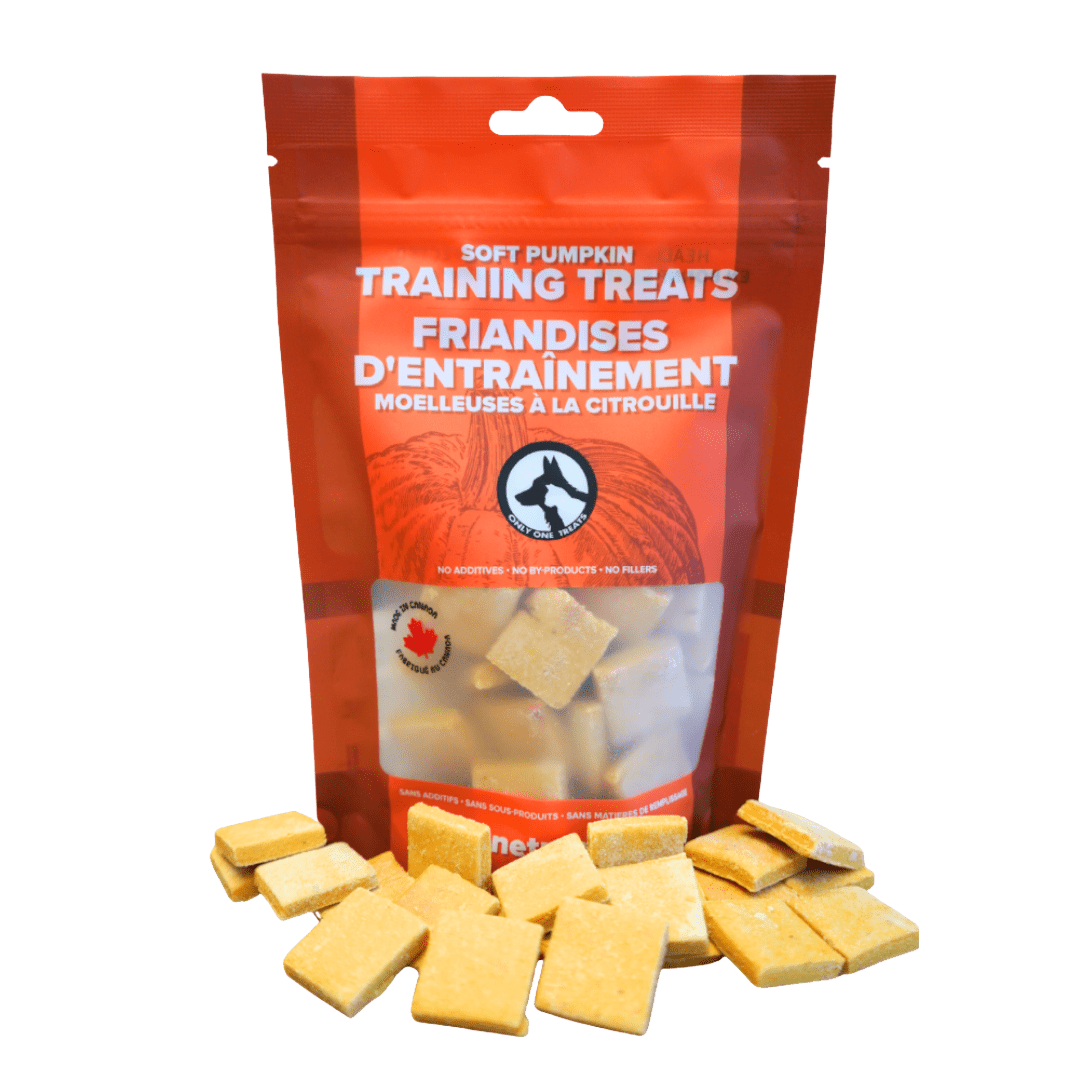 Friandises d'entraînement tendres à la citrouille – 170 g - PawNord