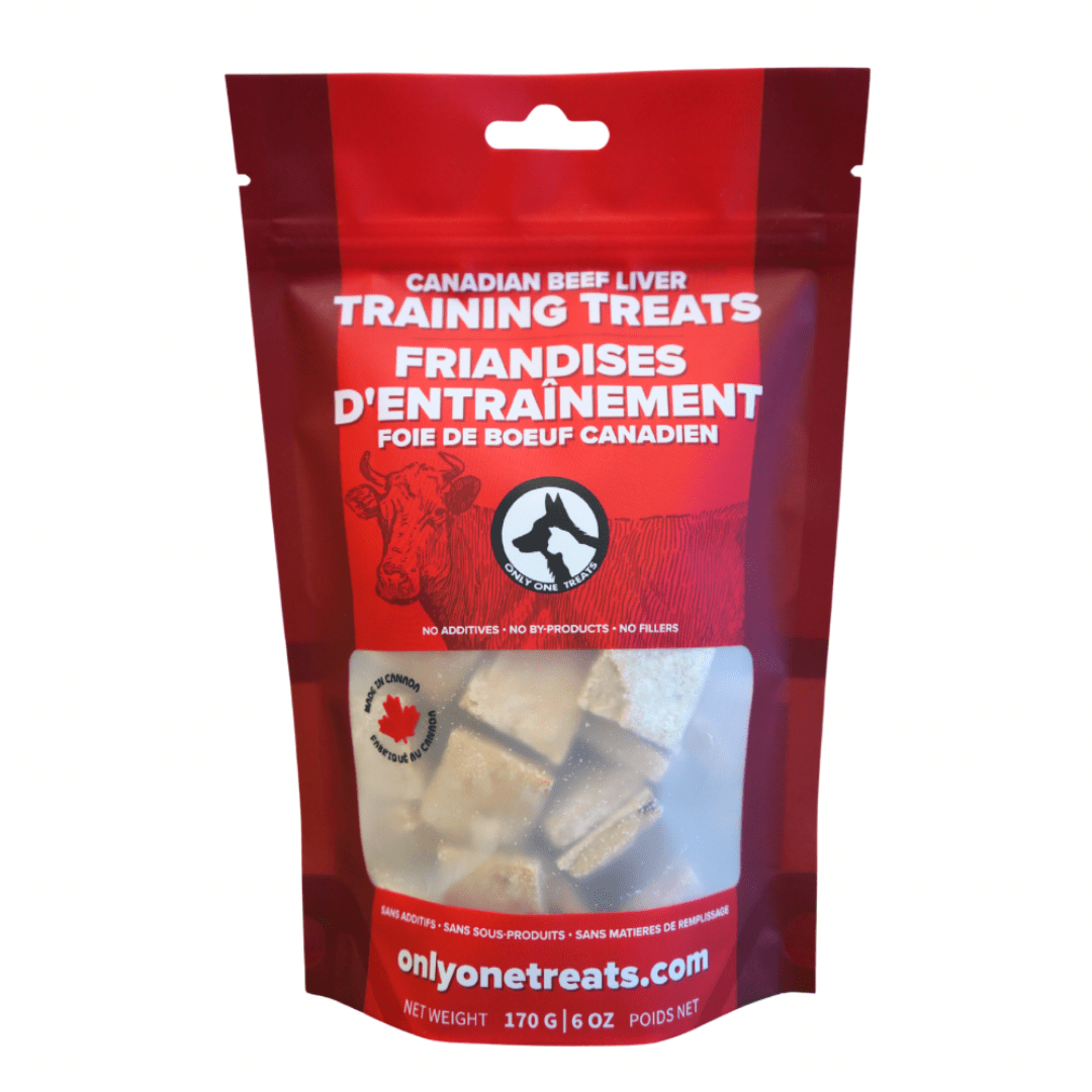 Friandises d’entraînement tendres au foie de bœuf canadien – 170 g - PawNord