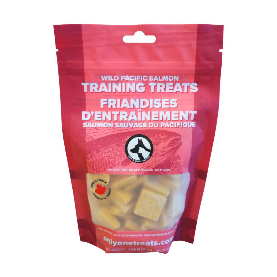 Friandises d'entraînement tendres au saumon sauvage du Pacifique – 170 g - PawNord