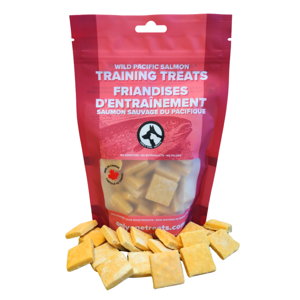 Friandises d'entraînement tendres au saumon sauvage du Pacifique – 170 g - PawNord