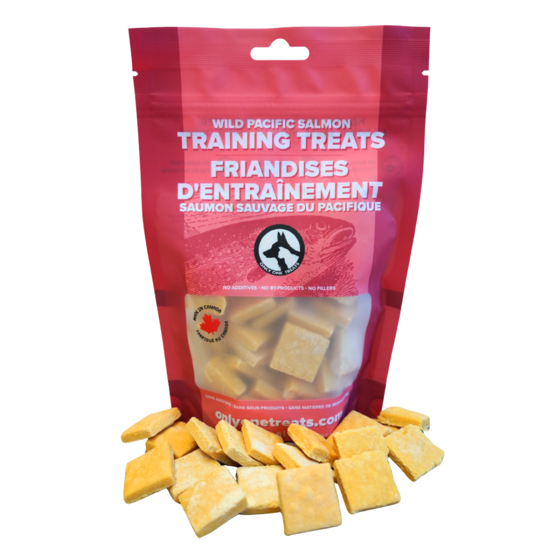 Friandises d'entraînement tendres au saumon sauvage du Pacifique – 170 g - PawNord