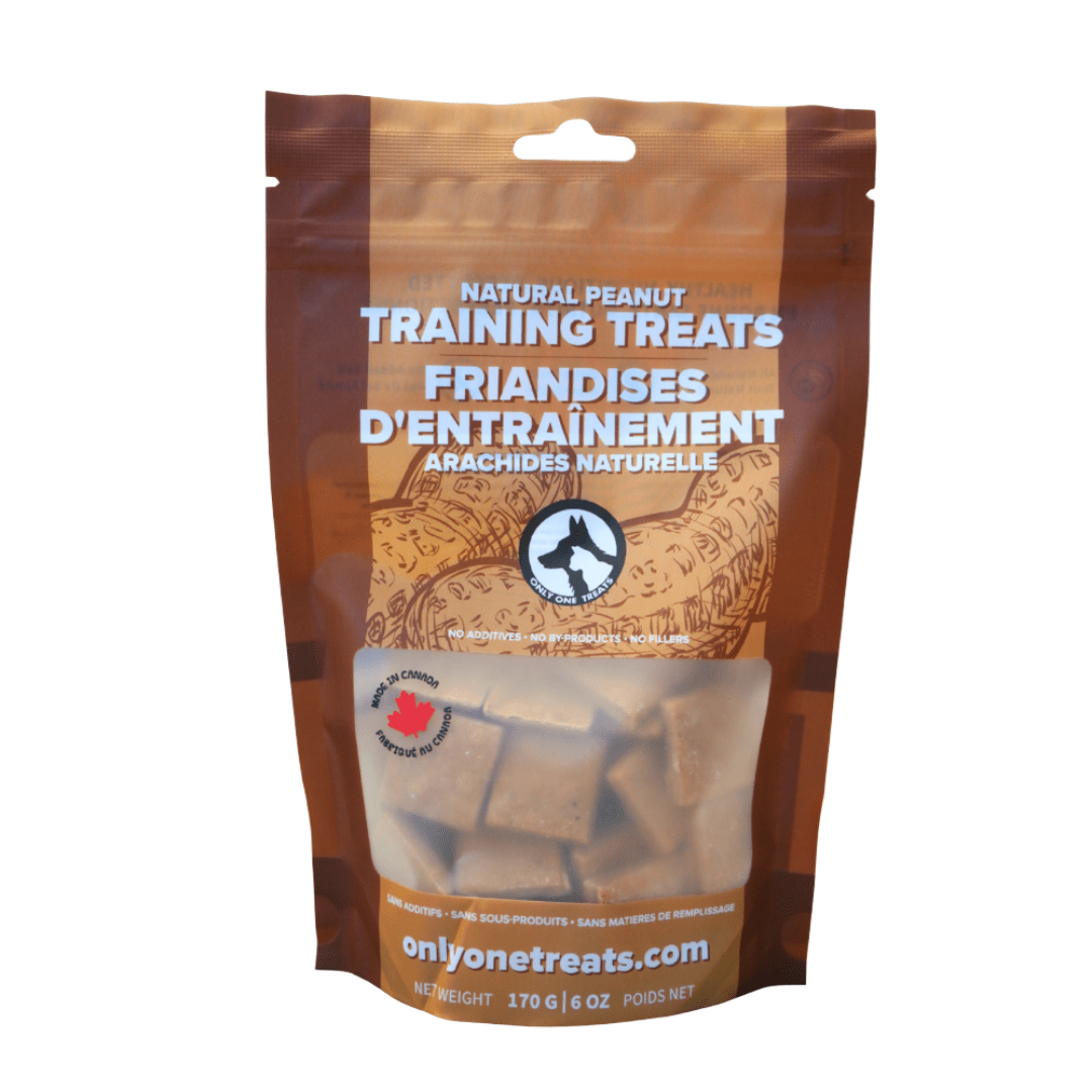 Friandises d'entraînement tendres naturelles aux arachides – 170 g - PawNord