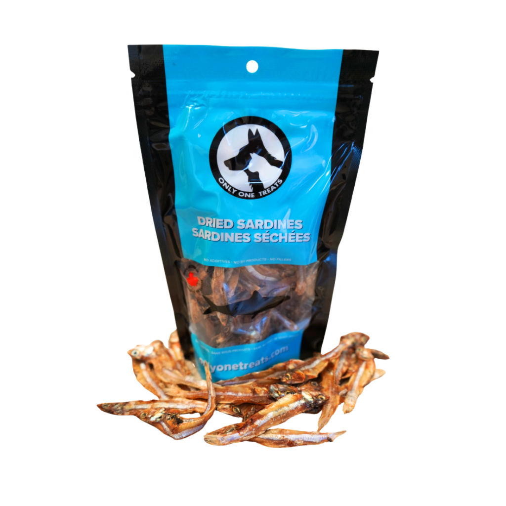Sardines séchées pour chiens et chats – 90 g - PawNord