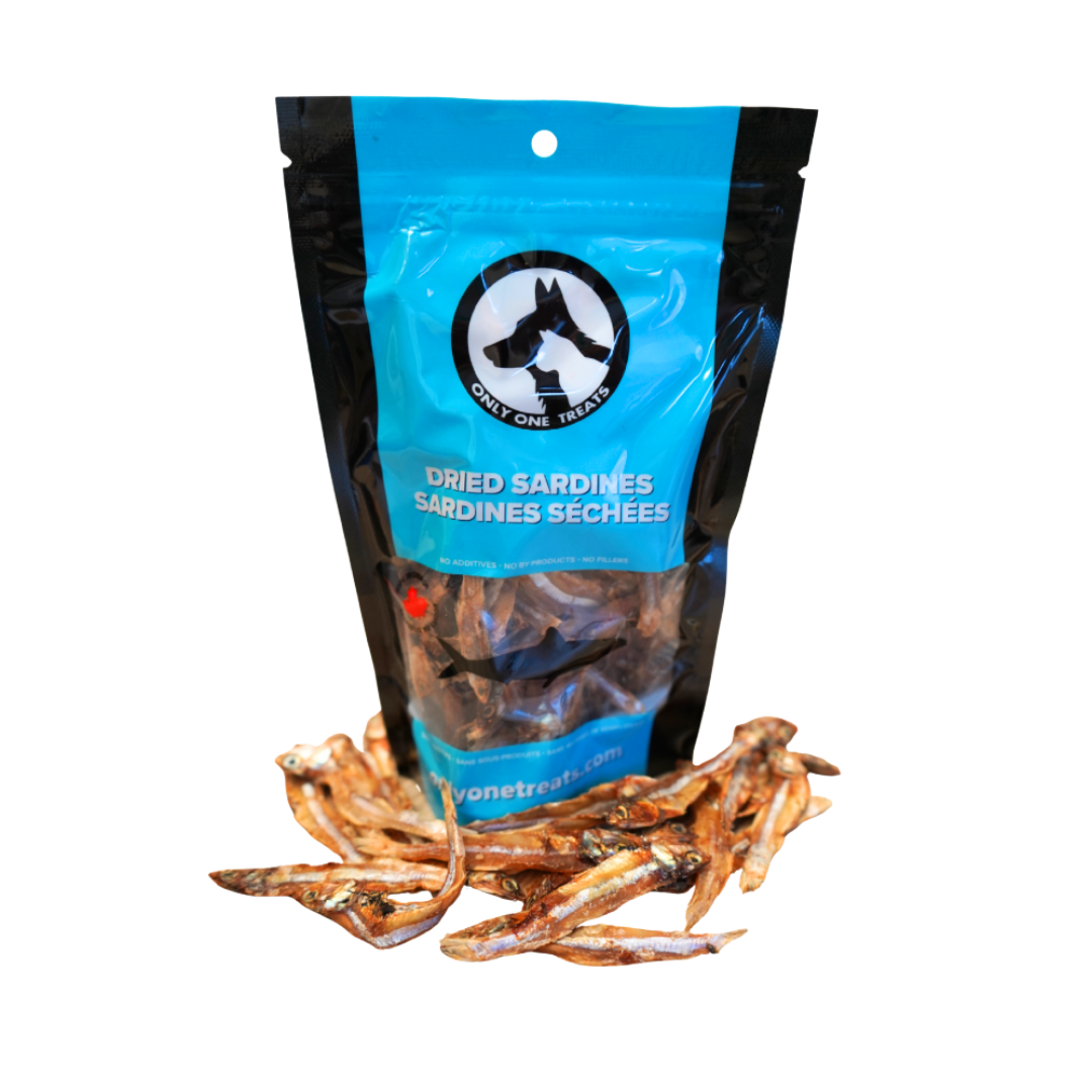 Sardines séchées pour chiens et chats – 90 g - PawNord