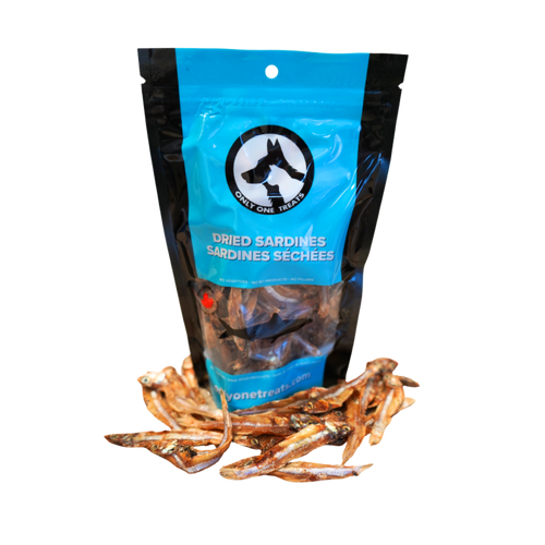 Sardines séchées pour chiens et chats – 90 g - PawNord